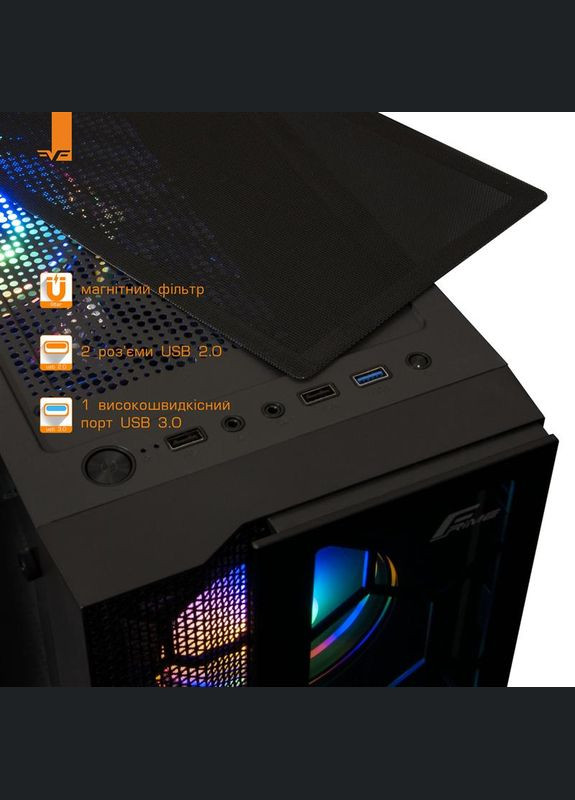 Корпус Nucleus Black USB 3.0 без БЖ (Nucleus-U3-GLS-4DTRMLT16.6WP) Frime (314834657)