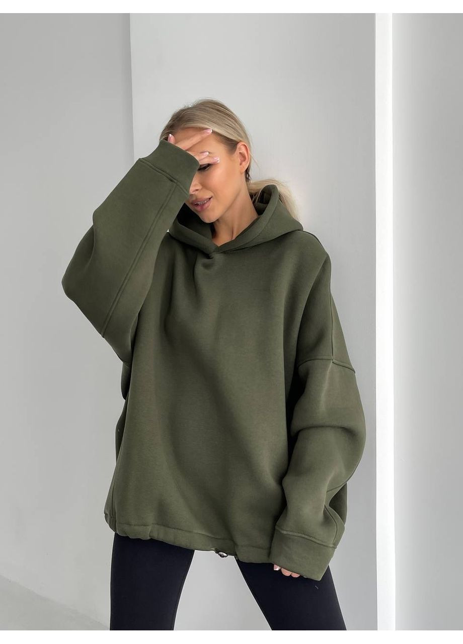 Худой женский оверсайз на флисе MonCher (363263666)