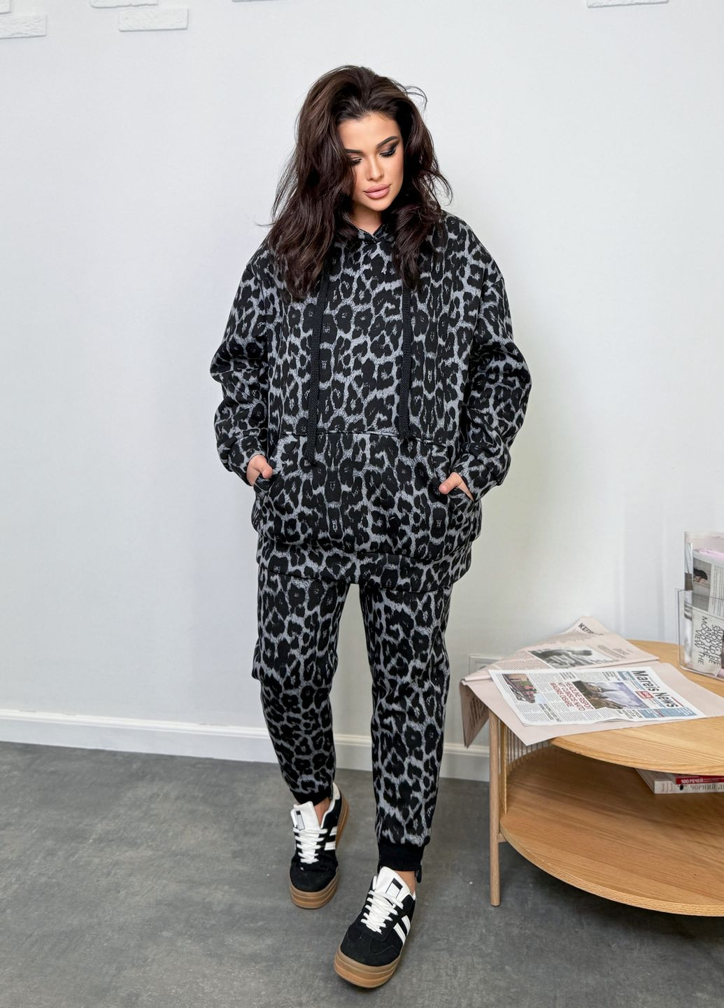 Леопардовий спортивний костюм з тринитки No Brand (318155191)