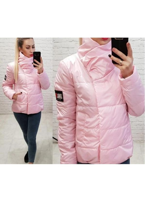 Комбинированная демисезонная куртка ст. 1004, аква KHAN