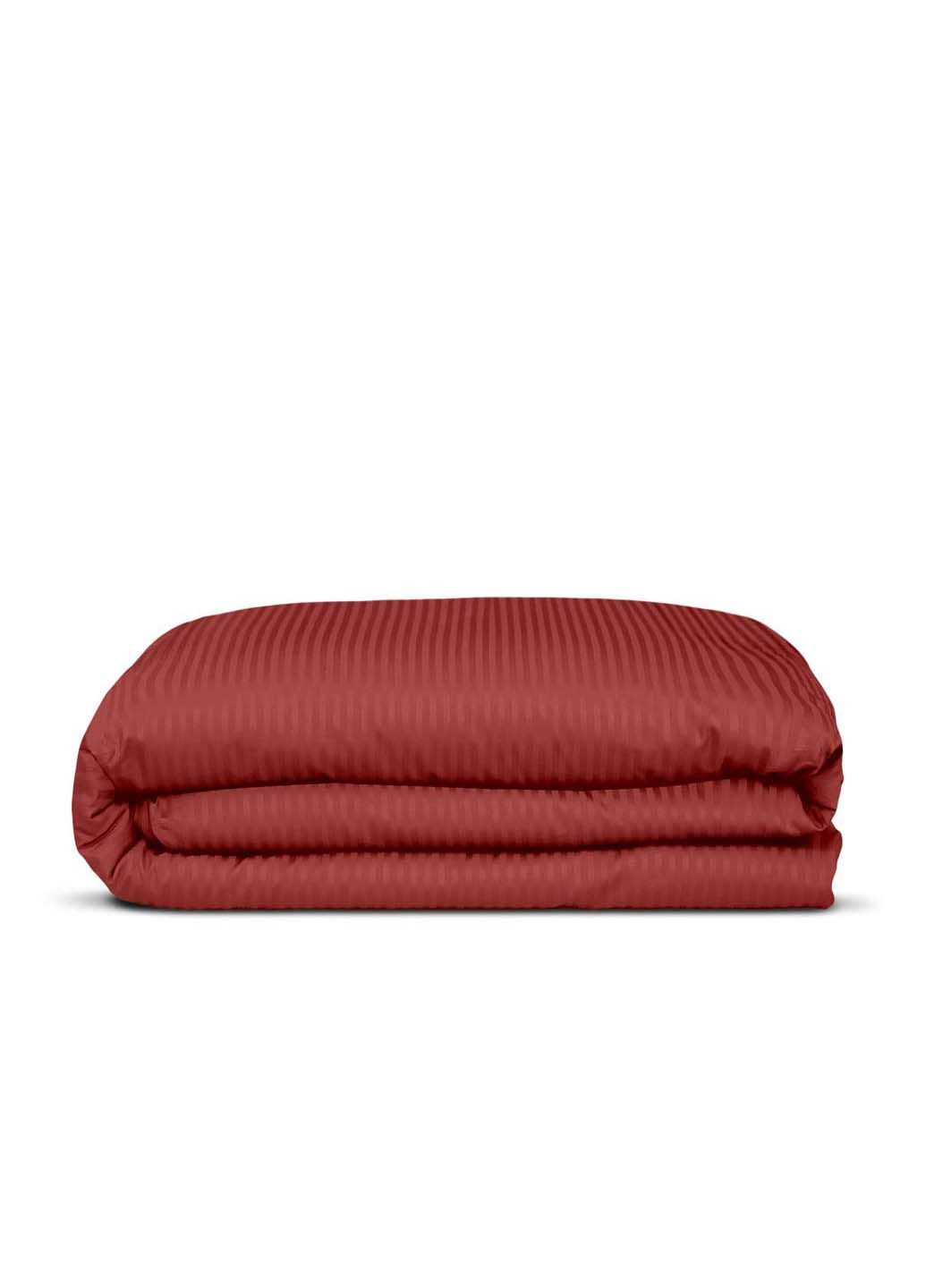 Подростковая постель сатин с простыней на резинке BURGUNDY CS1 160х220 см Cosas (307477265)