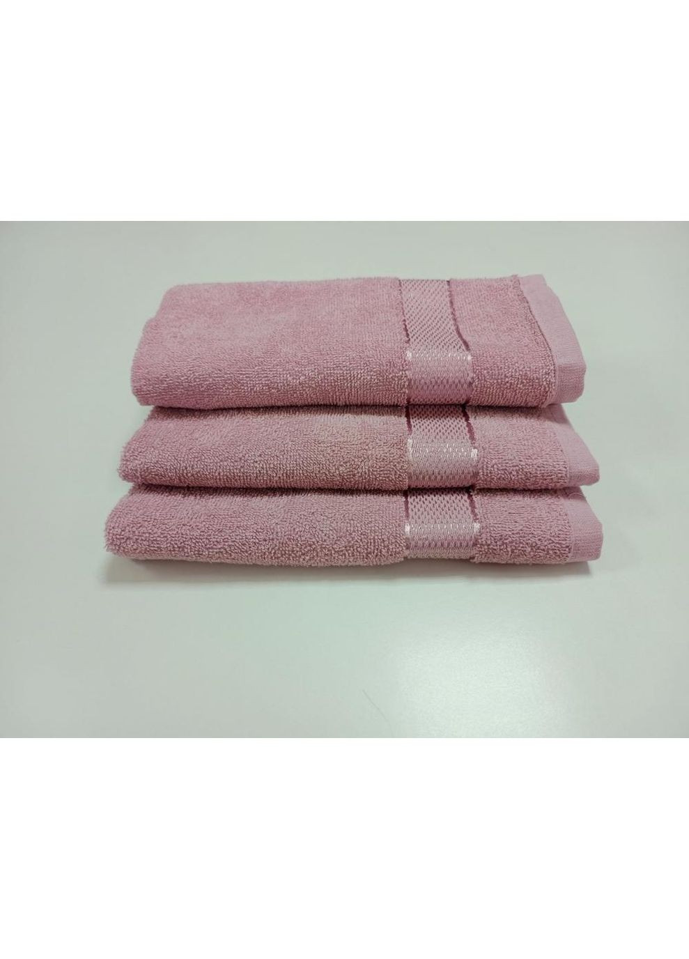 Набір 2 махрові рушники для ванної SPIRIT 70*140см + 50*90см, Рожевий No Brand рожевий