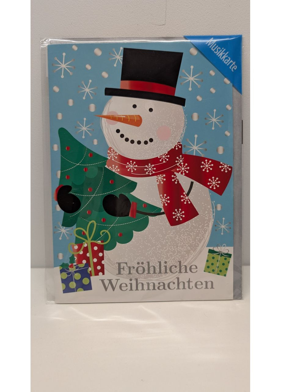 Рождественская музыкальная открытка новогодняя Crelando (365730320)