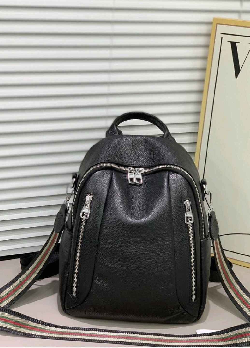 Сумка-рюкзак кожаный Vishnya (302087304)