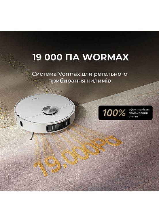 Робот-пылесос Bot L40 Ultra AE White (RLL77SE) Dreame (370605610)