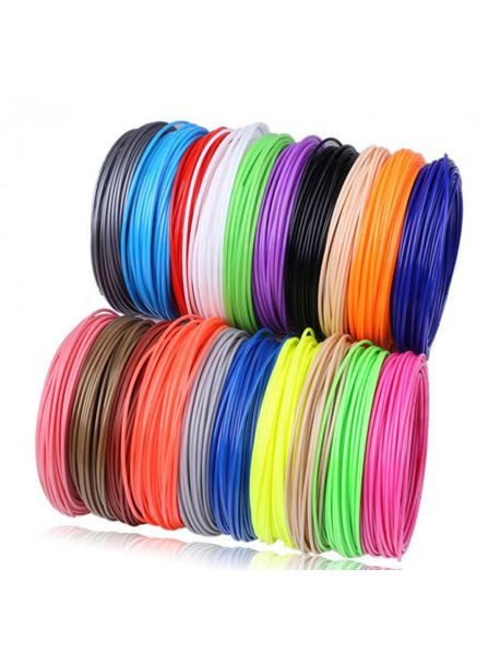 Набор пластика для 3д ручки 200 метров, стержень для Pen 2 поколения No Brand (371646596)