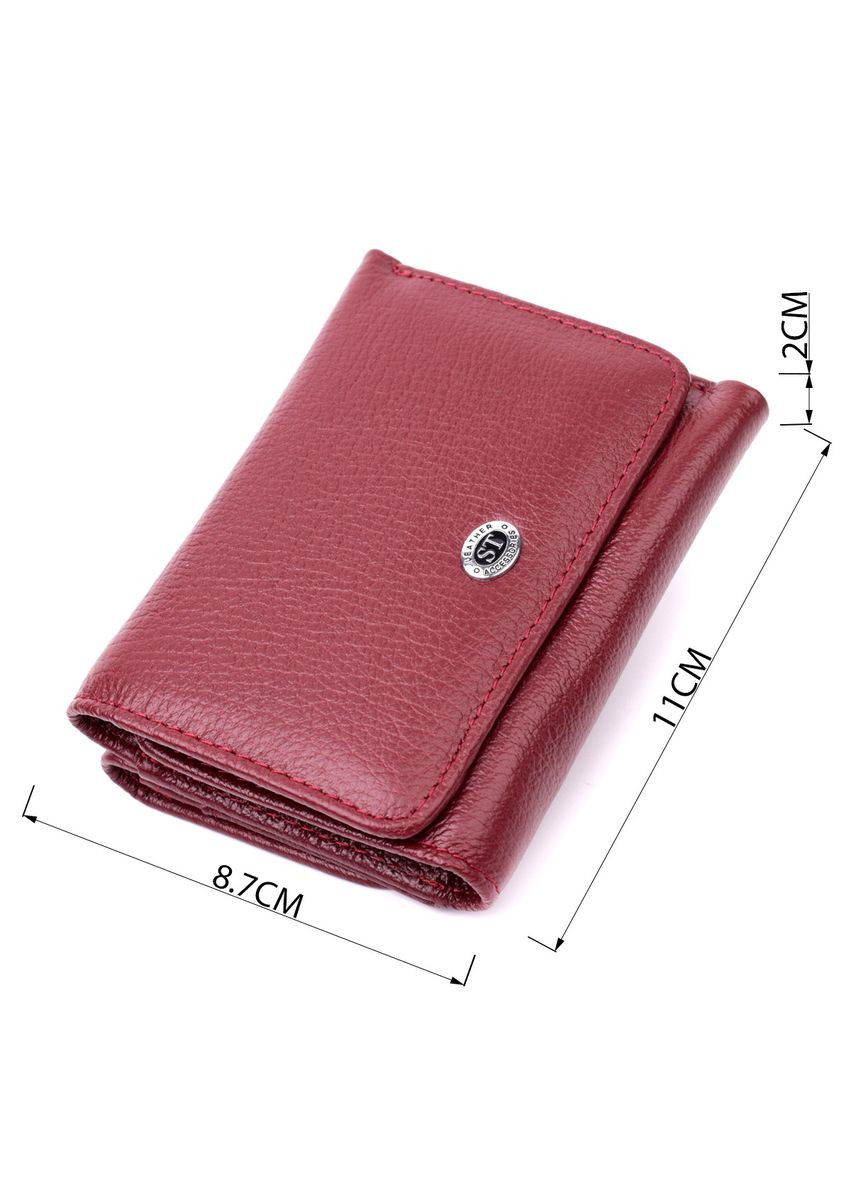 Женский кошелек горизонтального типа из натуральной кожи 19479 st leather (329146485)