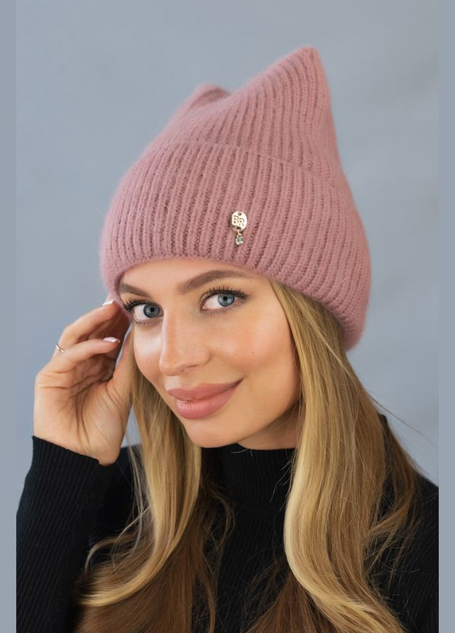 Шапка с отворотом "Кошка" Braxton (325403873)