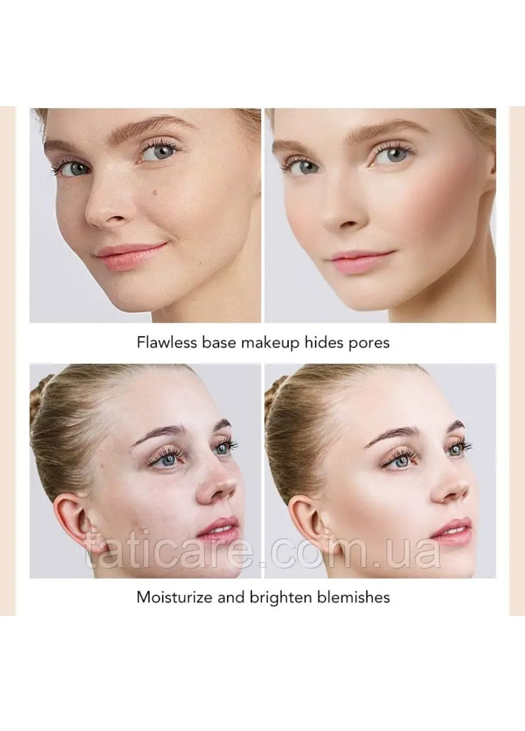 Sale/ Кушон з вологим фінішом Olauty bb cream cushion / 02 nature exp:03.2026 No Brand (363977659)