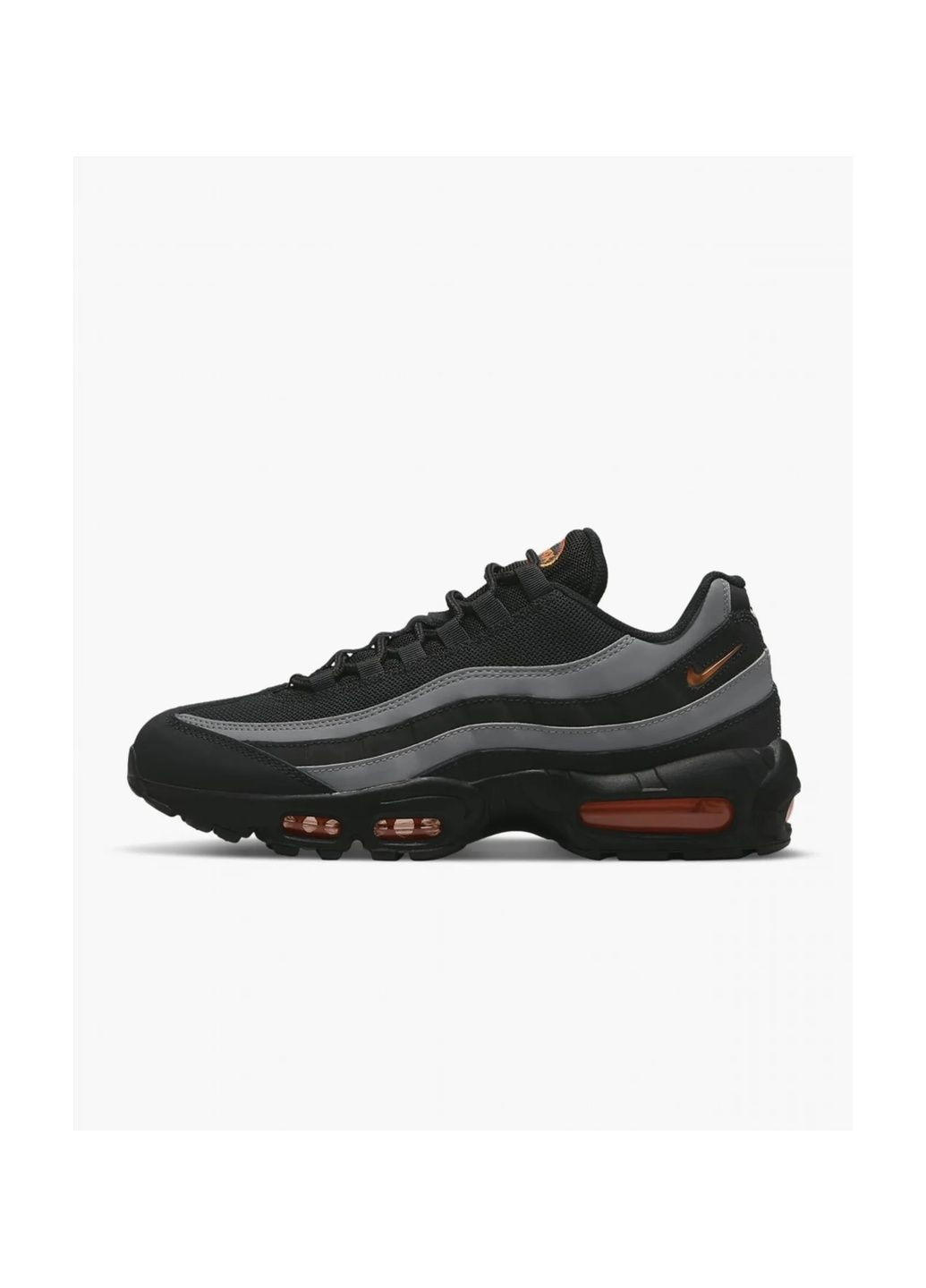 Чорні кросівки чоловічі air max 95 casual shoes black dx2657-001 Nike