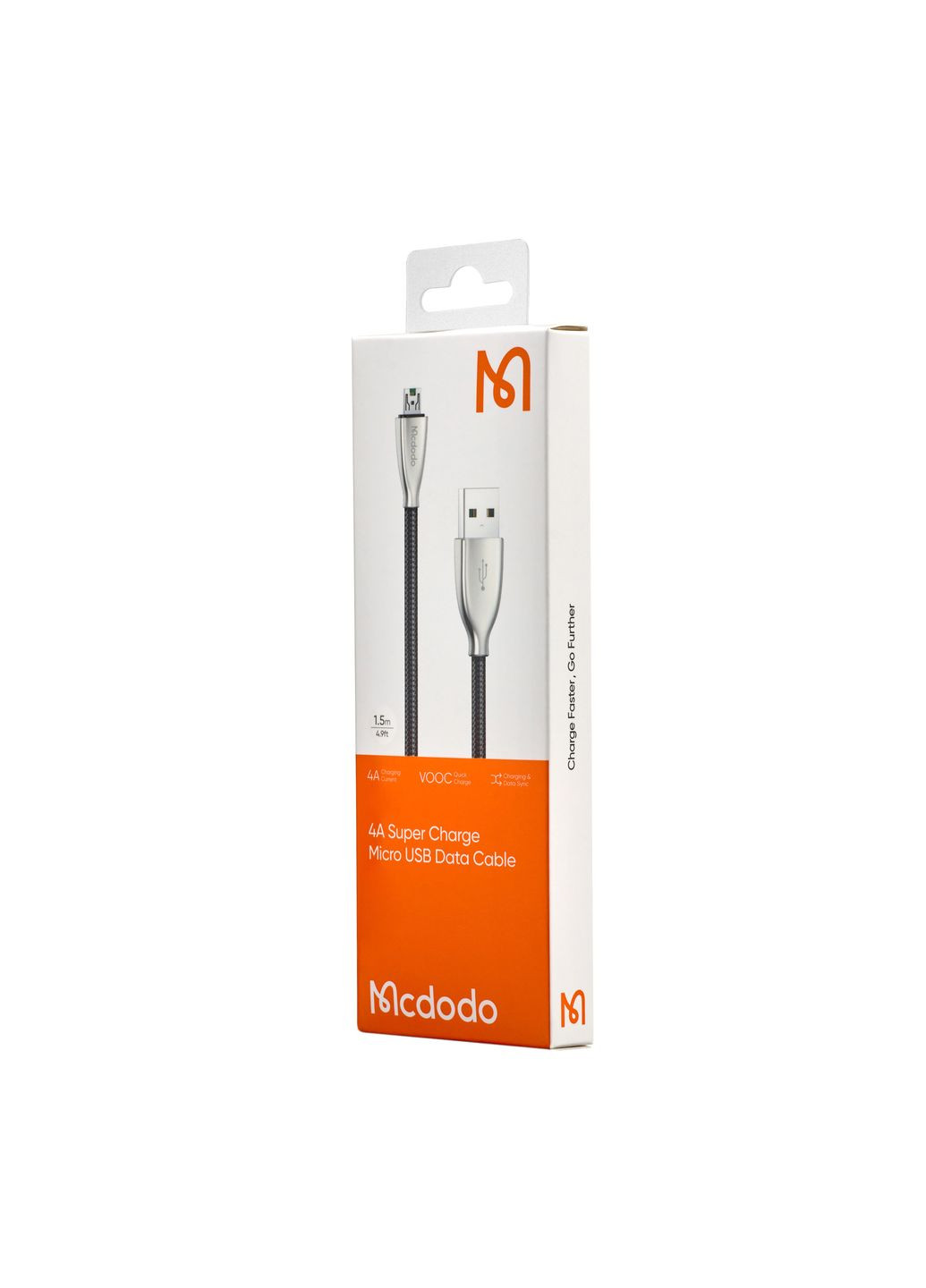 Кабель Excellence Series 4A Micro USB cable 1.5m (OPPO Supper VOOC charge) CA5910 Black McDodo (297456348)