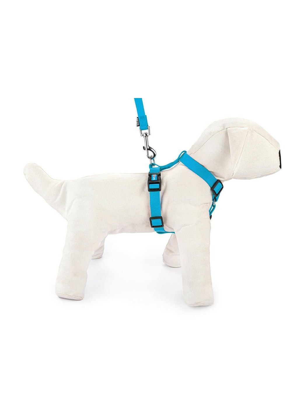 Шлея-нагрудник для собак, нейлон, A-40-68см, B-57-91см, С-15-23см, ширина ремінця: 2 см, L, Синій Happet (353303410)