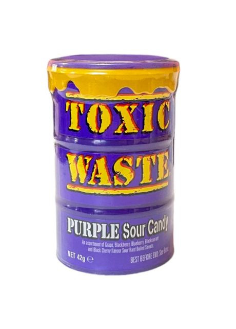 Жевательные конфеты фиолетовая бочка (5060045051059) Toxic waste (371372334)