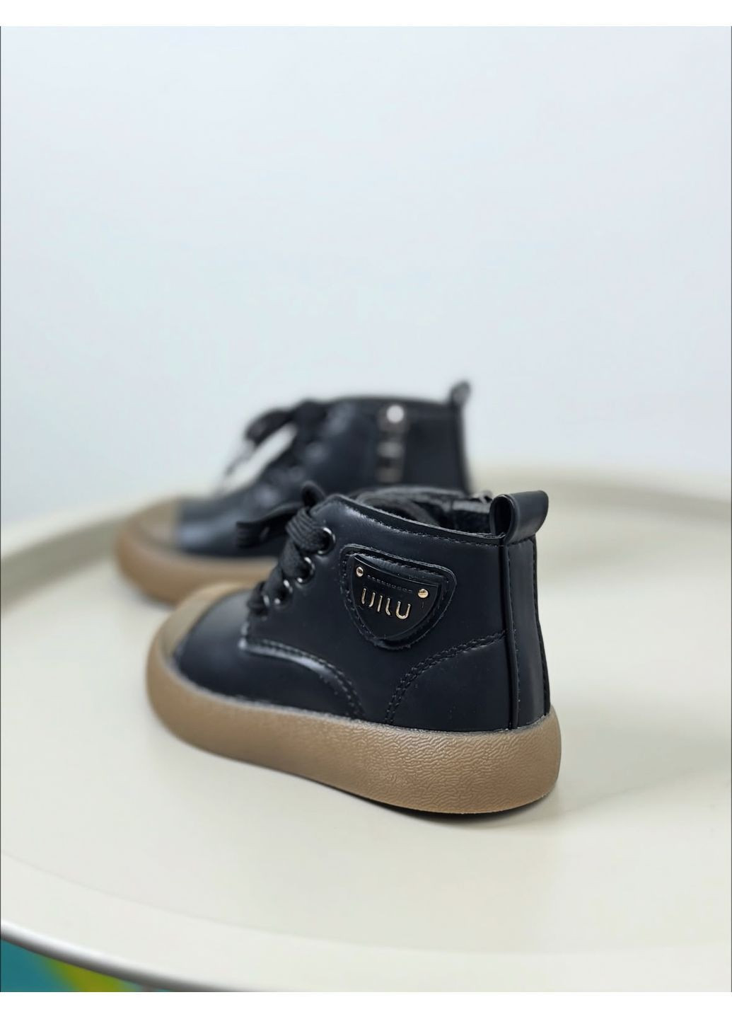 Черевики осінні дитячі чорні 1647 No Brand (367581232)