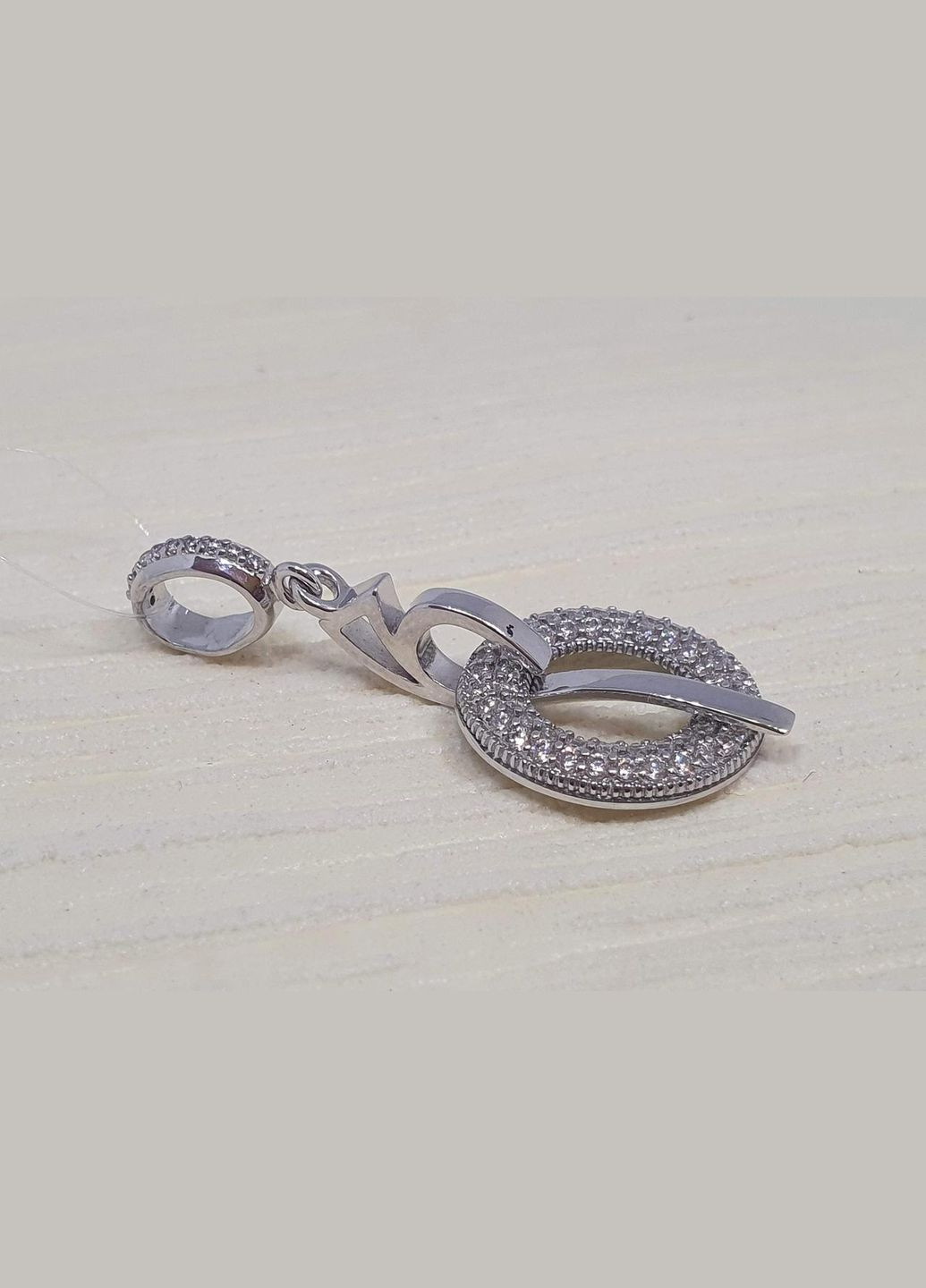 Срібна підвіска з фіанітами. 4348.1С Dear (299913538)