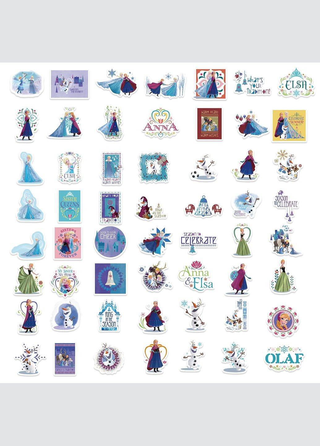 Набір вінілових наклейок Disney Холодне серце WTD-047 No Brand (359447611)