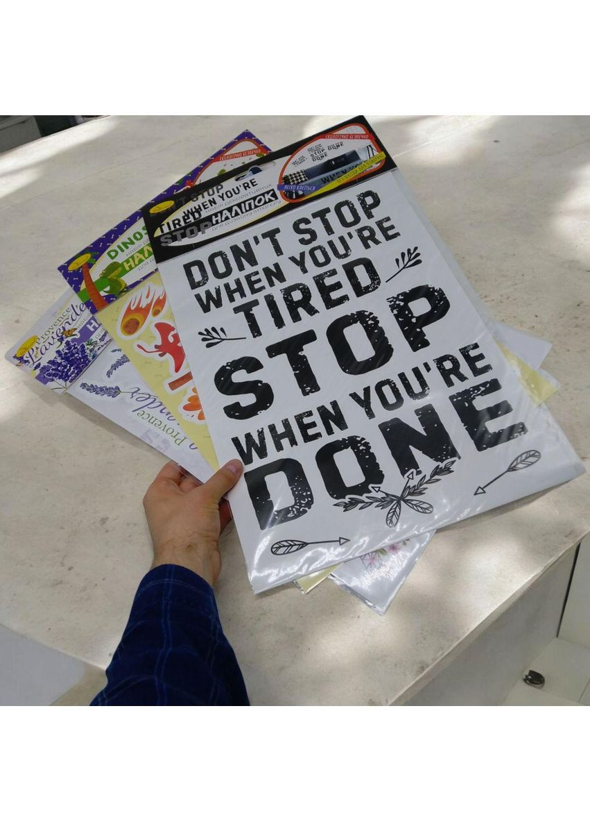 Наклейка для інтер'єру (А3) Go! (НІН-03) Апельсин (362438427)