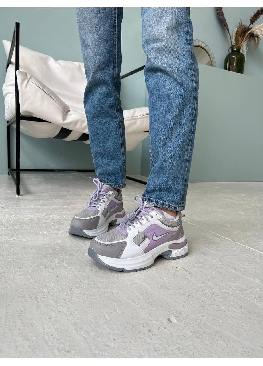 Білі Осінні кросівки чоловічі nike pro violet найк No Brand