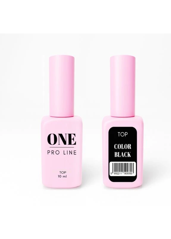 Топ черный TOP COLOR BLACK 10ml ONE PRO LINE (394699292)