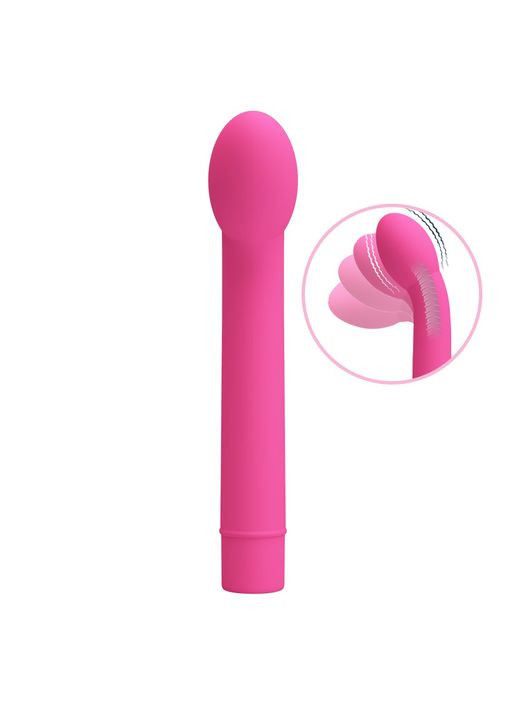 Вібратор з рухомою головкою, 10 режимів вібрації - Pretty Love Logan Vibrator Pink Drive LyBaile (322536059)