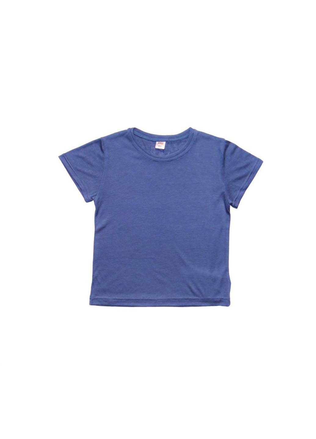 Синя демісезонна футболка Лио