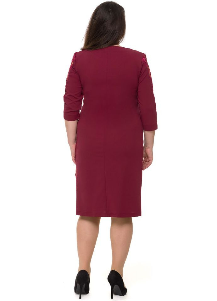 Вишнева плаття 14155-14 Alenka Plus