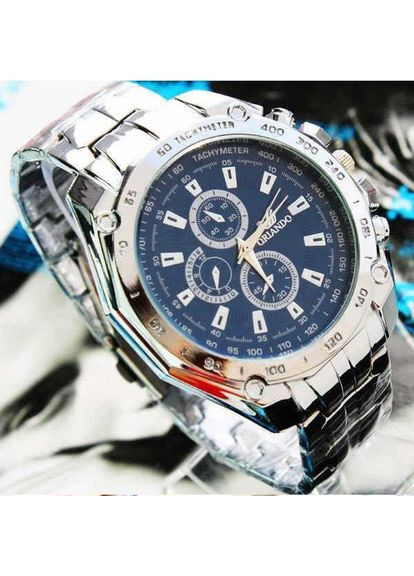 Мужские спортивные наручные часы «Orlando Dark Blue» с металическим браслетом China (366875023)