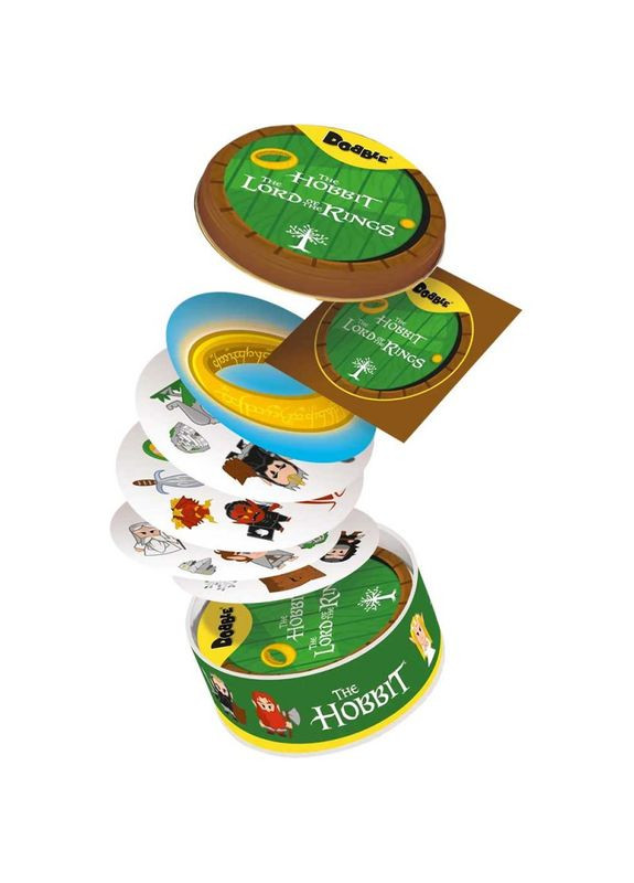 Настільна гра Доббль: Володар Перснів І Гобіт (Dobble: The Lord Of The Rings & Hobbit) (укр) ( ) Geekach GKCH0266 (371341694)