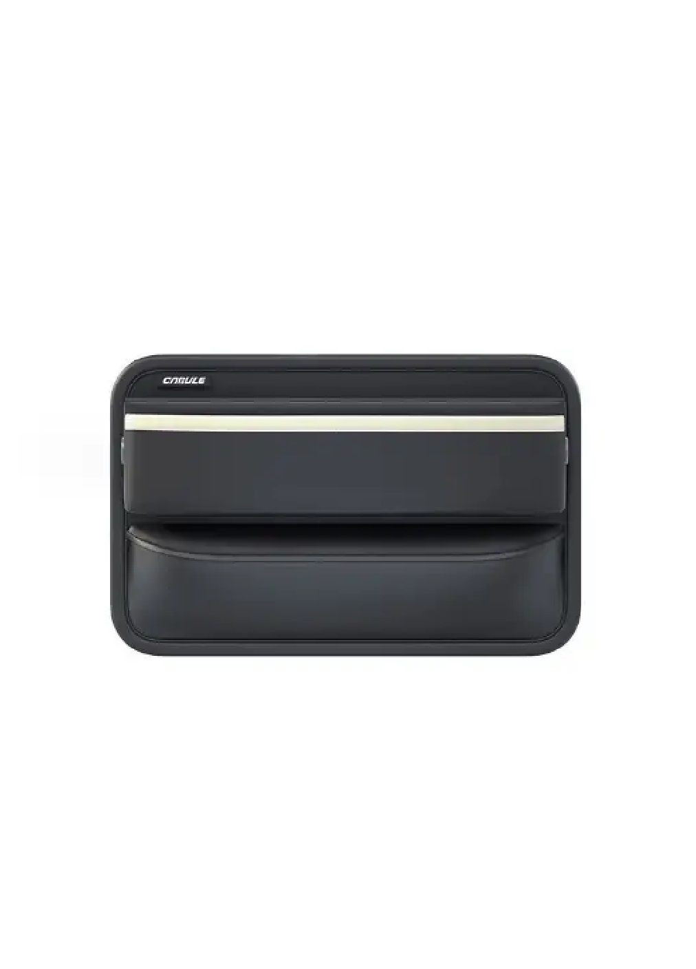 Органайзер сумка кейс бокс карман для установки между сидениями в машину автомобиль 30х20 см (477040-Prob) Черный с белым Unbranded (293814604)