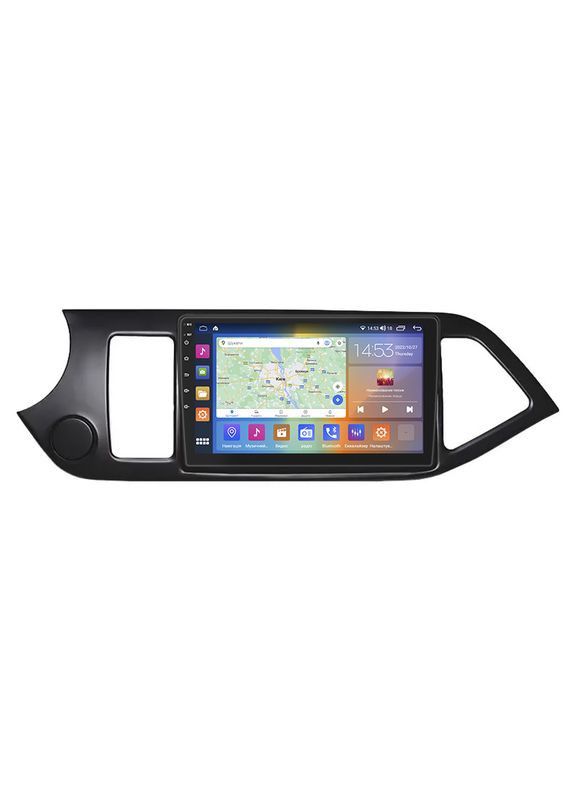 Штатна магнітола для Kia Picanto II 2011-2015 екран 9" 2/32 Gb CarPlay 4G Wi-Fi GPS Prime Кіа Пікант 1 шт. Lesko (336204714)