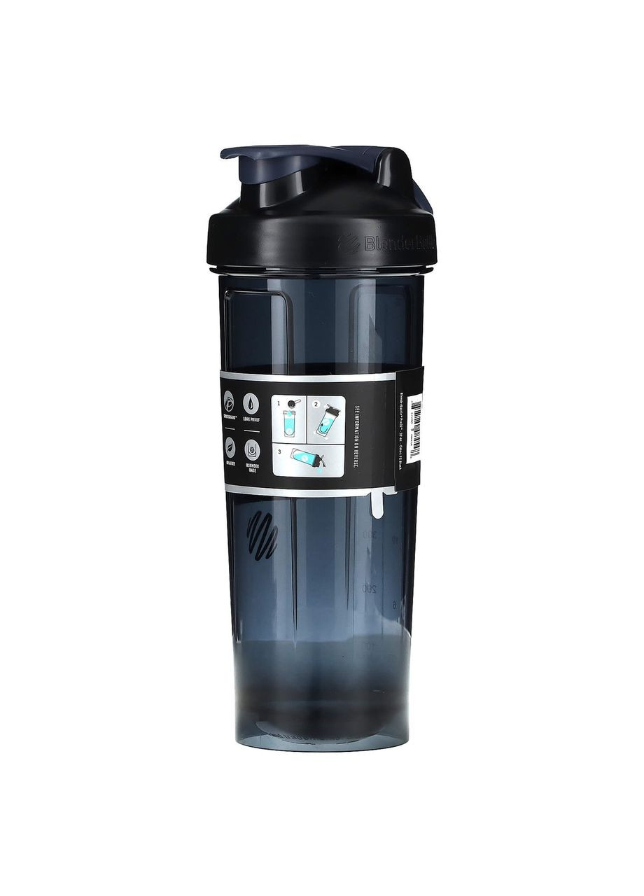 Спортивна пляшка-шейкер BlenderBottle Pro32 Tritan 940ml Black (A-013171) Blender Bottle (312550152)