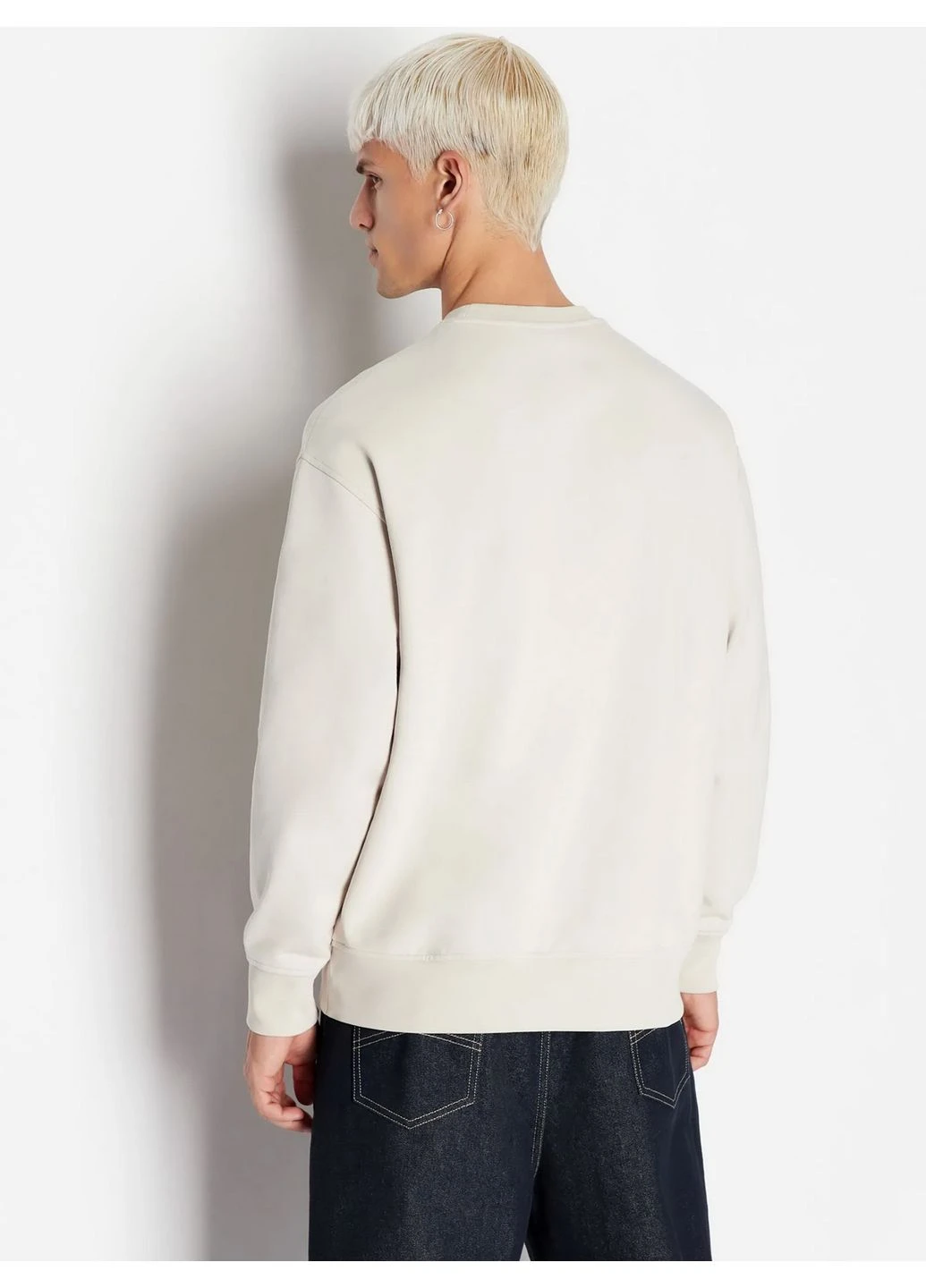 Білий світшот 7701452 wh4017 Armani Exchange (395095045)
