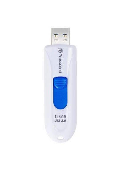 USB флеш накопитель 128GB JetFlash 790 White USB 3.0 (TS128GJF790W) Transcend (343248987)