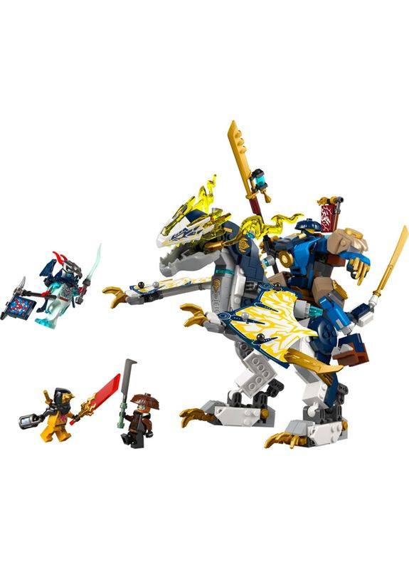 Конструктор Ninjago Разбойник: Робот-всадник на драконе 584 детали (71843) Lego (337311444)