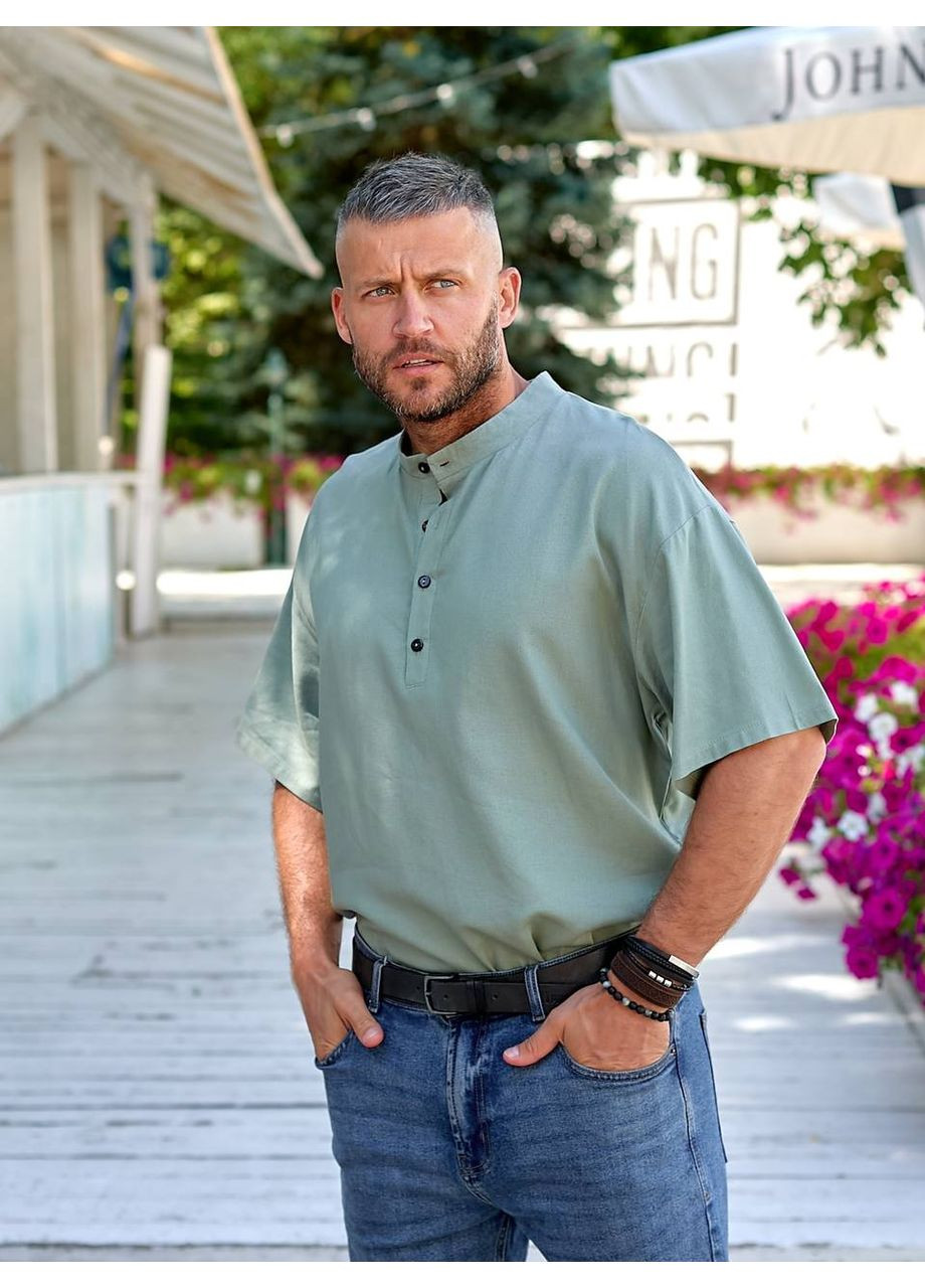 Чоловіча лляна сорочка DK/DL Мода без кордонів (355793556)