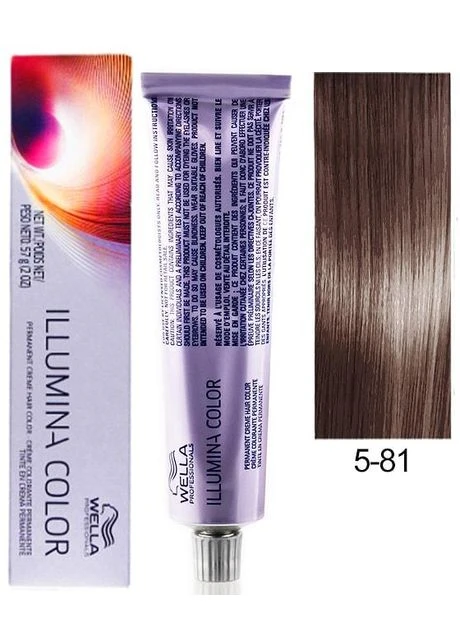 Фарба для волосся Illumina Color 5/81 перлинний світло-коричневий Wella (301511450)