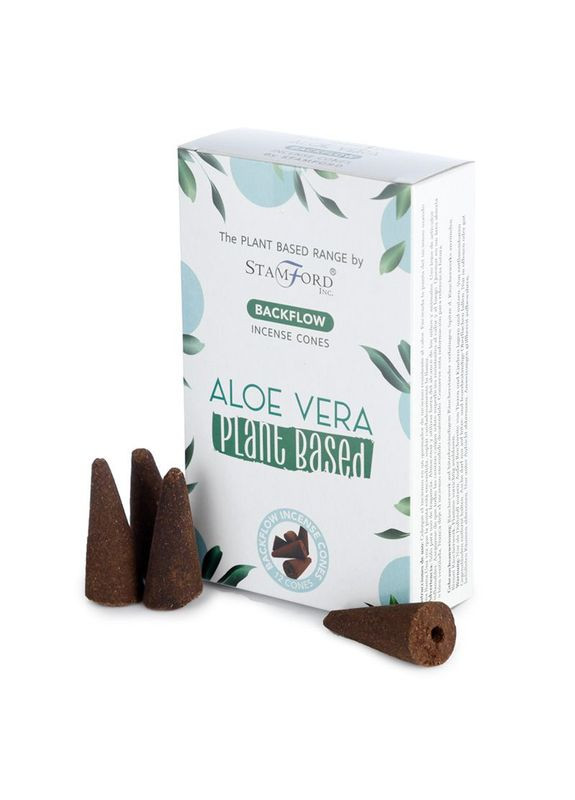 Арома-конусы для дымного водопада Stamford Backflow Incense Cones - Aloe Vera No Brand (298685933)