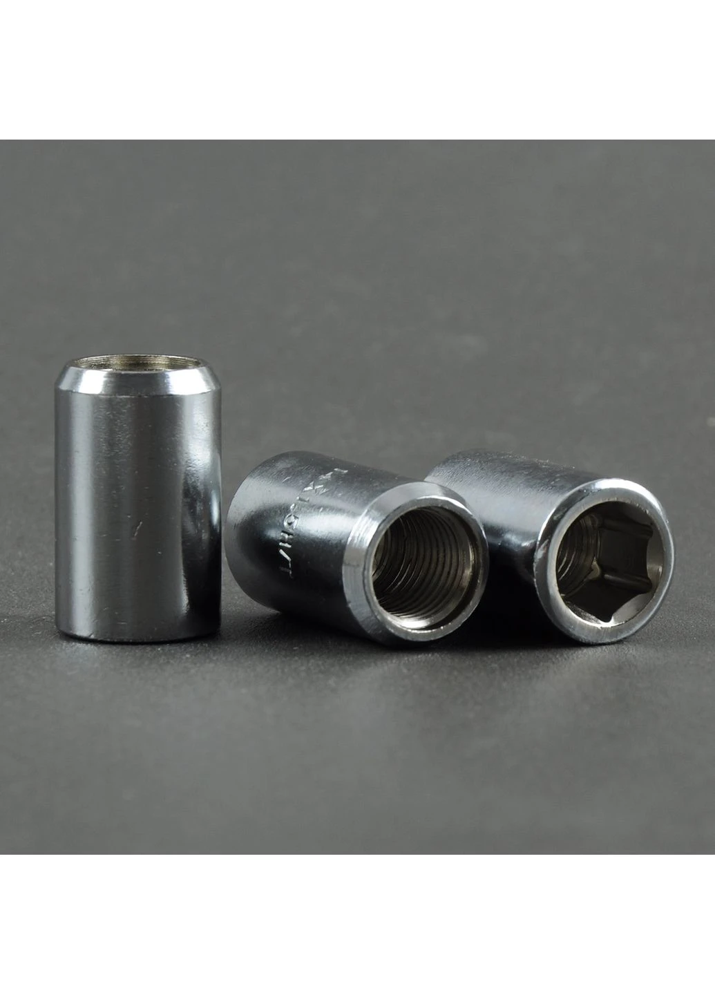 Гайка 14х1,5х35 хром конус внутр. шестигранник (10 шт) (пакет) F 457 No Brand (387026721)