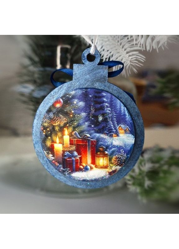 Творчий набір для створення 3-х ялинкових прикрас "Fairytale Christmas" FDCKW-051 Bambi (363175082)