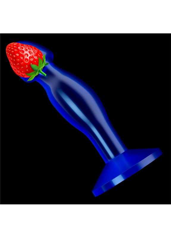 Анальная пробка Butt Plug Flawless Clear Blue 6.5 Lovetoy (373287167)