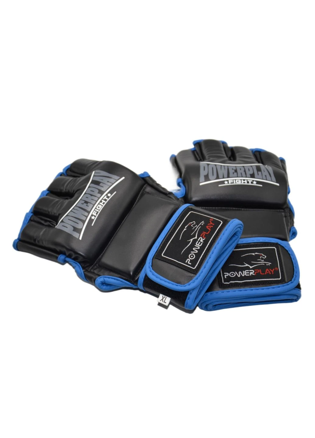 Рукавиці для MMA 3058 Чорно-Сині PowerPlay (345710951)