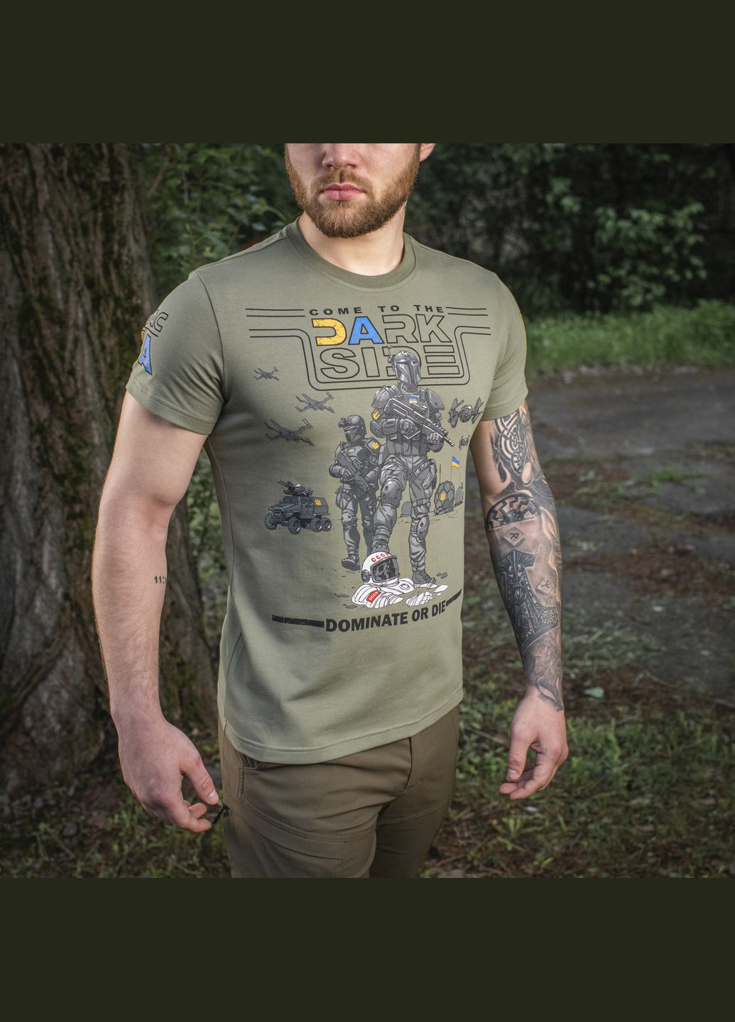 Футболка UA Side Light Olive ( ) M-TAC (303262021)