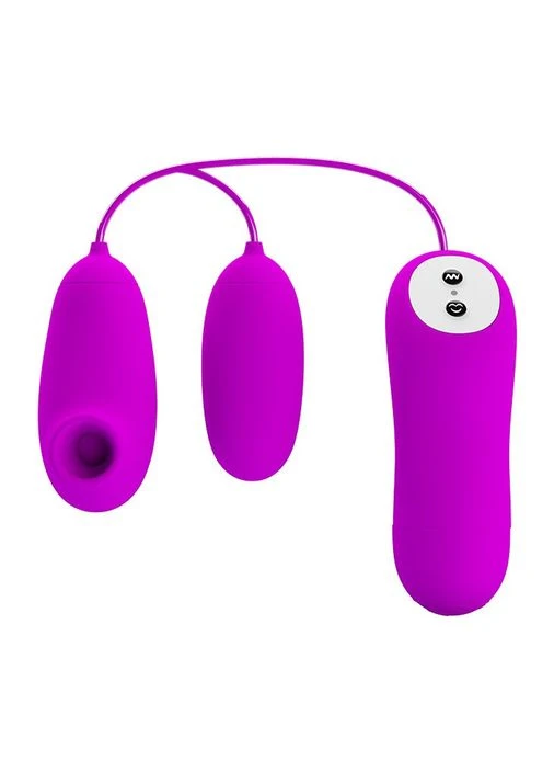 Виброяйцо VIBRO-BULLETS, 12+12 функций стимуляции Pretty Love (383075194)