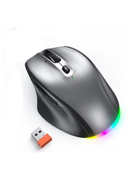 Мишка (MT-BTM007-W) MEETION BTM007 Wireless/Bluetooth Gray (368563866)