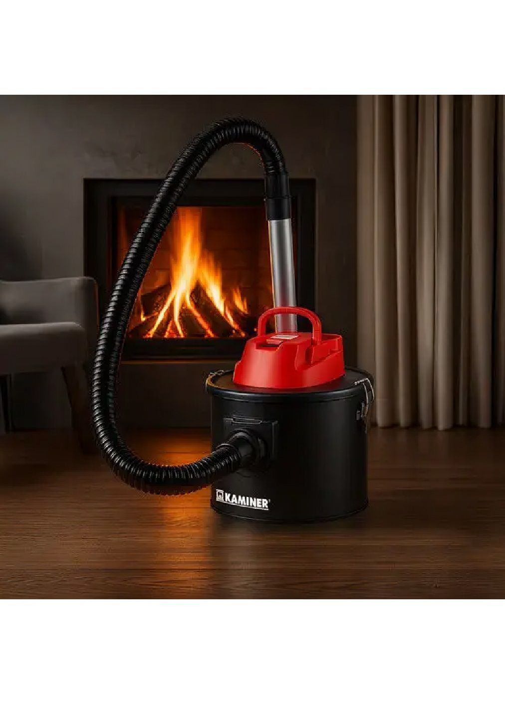 Пылесос термостойкий промышленный для золы с ручкой функцией воздуходувки HEPA фильтром 10 л 800 Вт 25х26 см (481531-Prob) Unbranded (362602626)