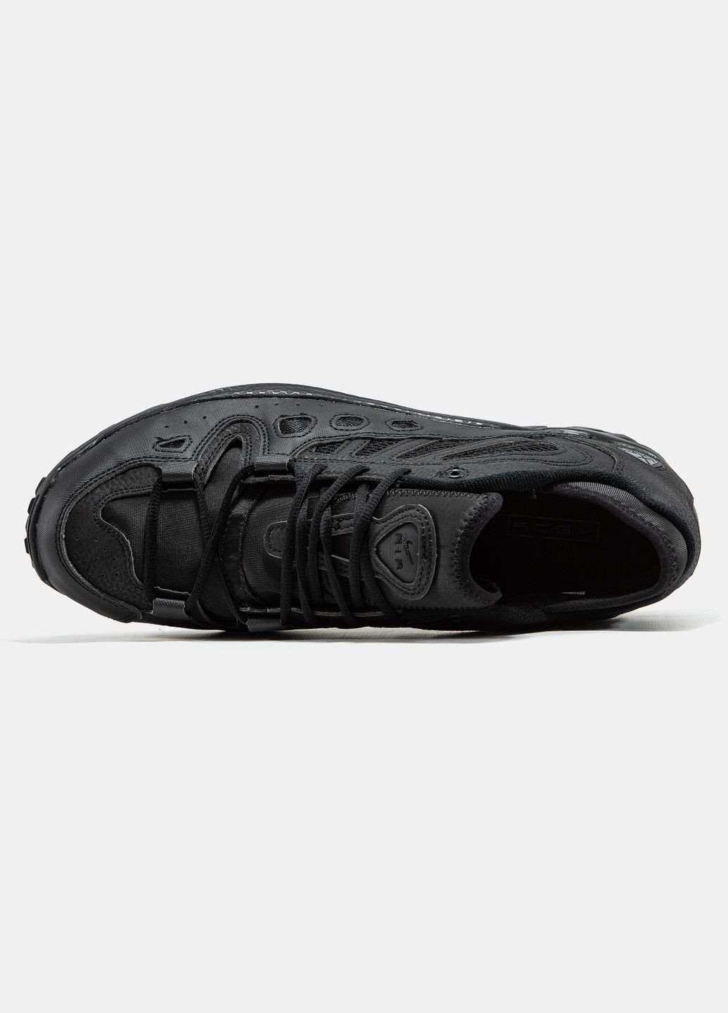 Черные демисезонные кроссовки мужские nike acg air exploraid black | найк ацг аир черные No Brand