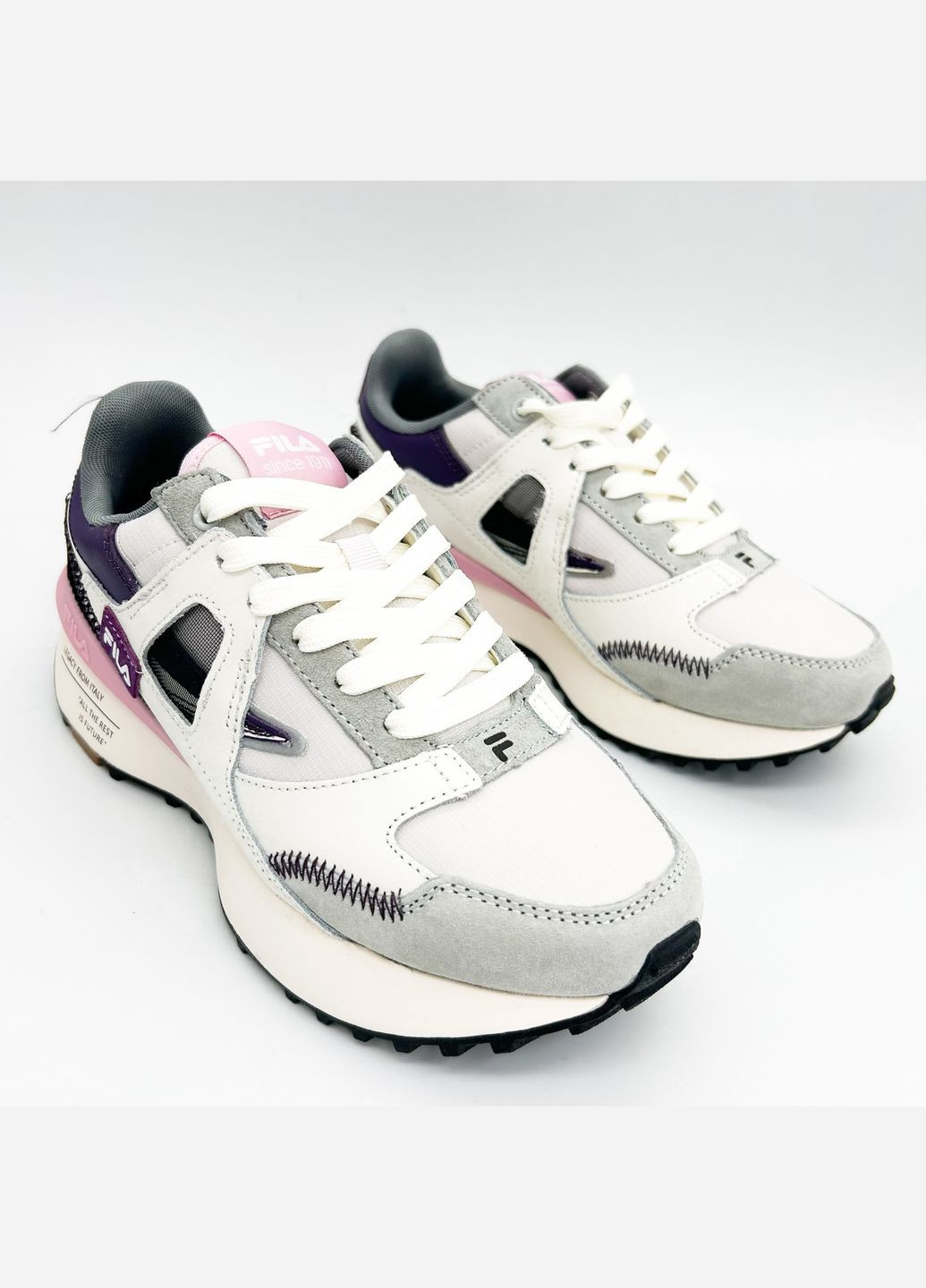 Кроссовки (р) Кожа 0-1-1-FFW-0297 Fila комбинированные (328836355)
