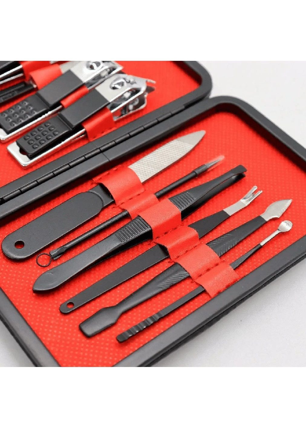 Профессиональный набор комплект для маникюра педикюра из медицинской нержавеющей стали в футляре 10 штук (479824-Prob) Unbranded (324556960)