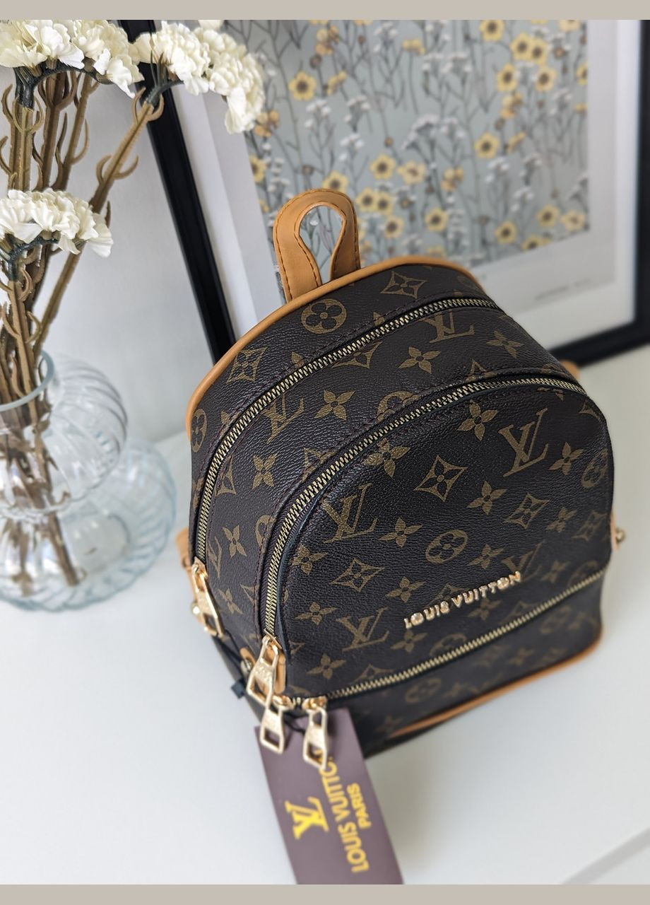 Рюкзак с бежевыми ручками мини рюкзак женский No Brand (322464815)