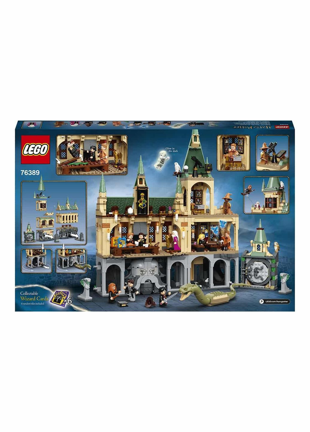 Harry Potter Хогвартс: Тайная комната 1176 деталей (76389) Lego (304055129)